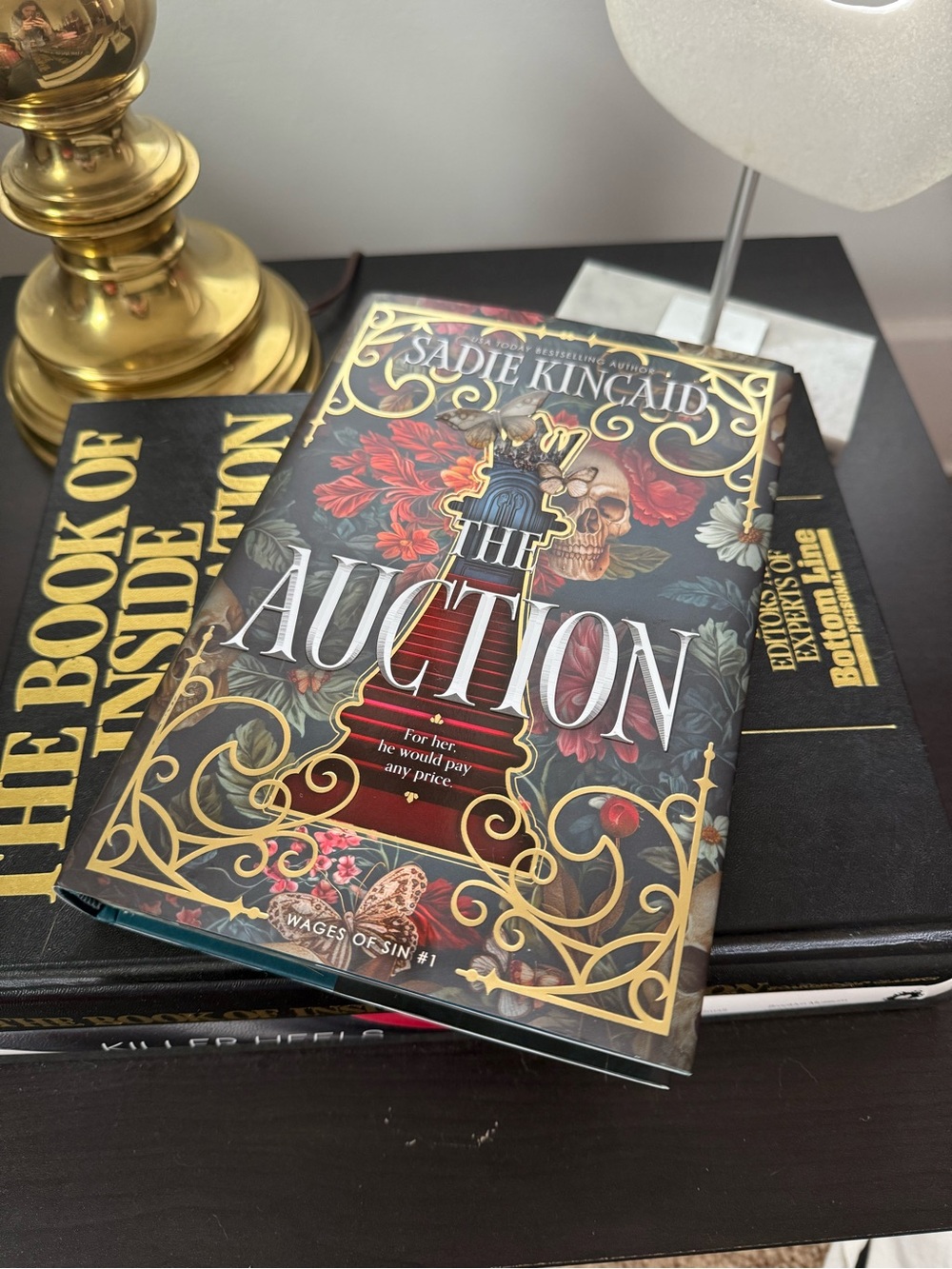 The Auction Sadie Kincaid Deluxe Limited Edition Hardcover book